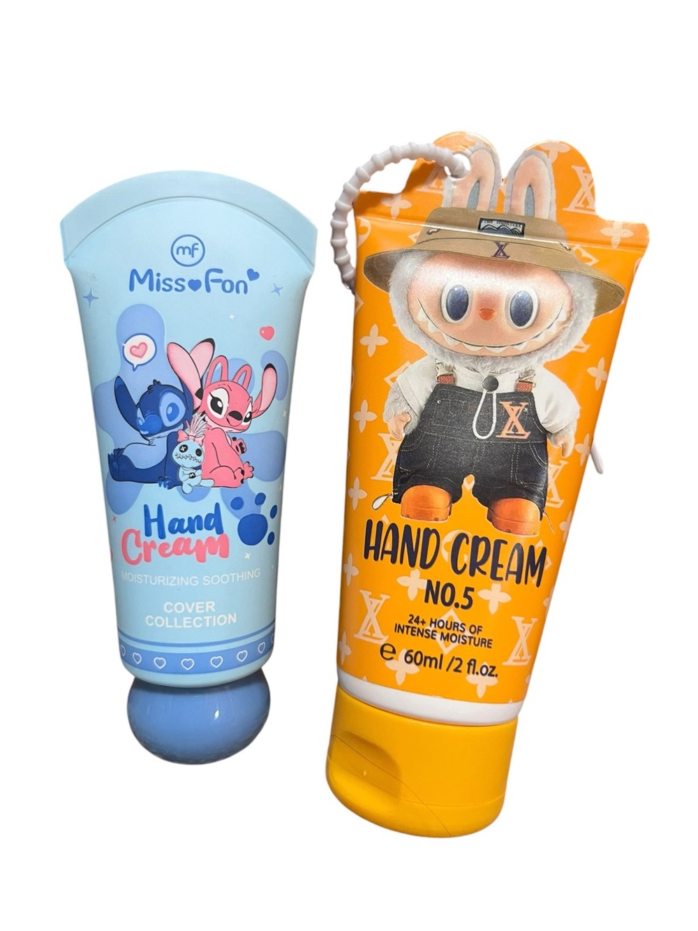 Cute Hand Cream Bundle | Stitch & Angel + Kawaii Character Hand Cream